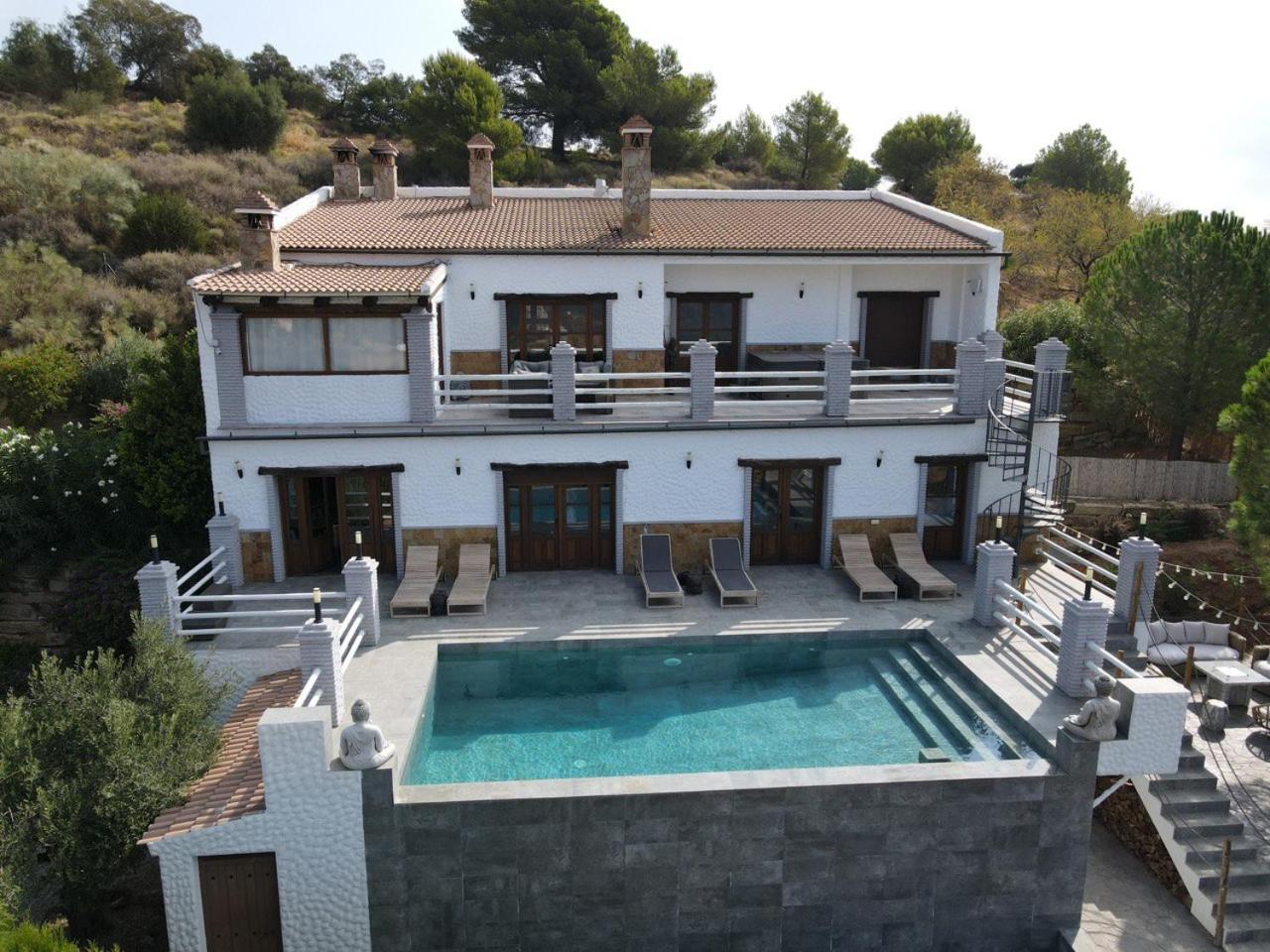 Casa Eden - Mountain View, Infinity Pool Hotel Alozaina Bagian luar foto