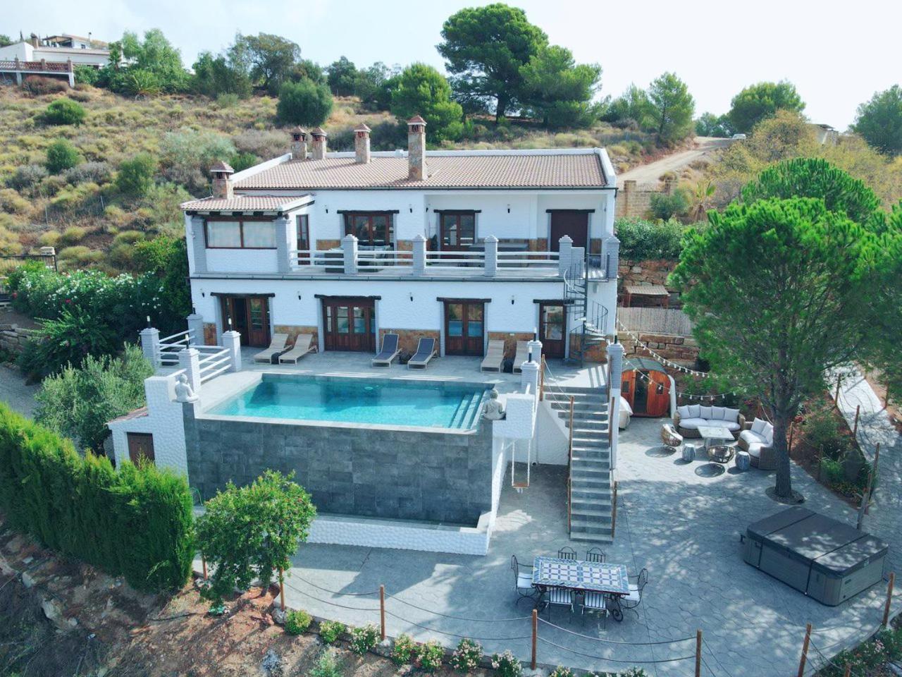 Casa Eden - Mountain View, Infinity Pool Hotel Alozaina Bagian luar foto